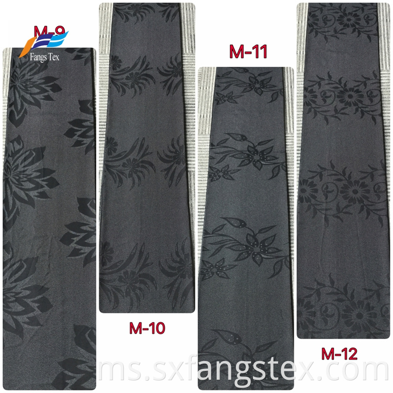 Customized 100% Polyester Marvijet Jacquard Abaya Fabric